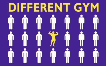 Logo Different gym